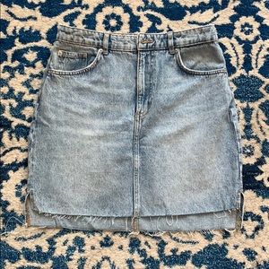 Denim skirt